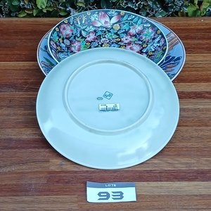 Tres Platos Decorativos de Pared con Diseños Orientales - imagen 5