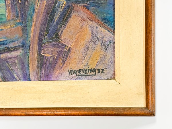 Pintura óleo sobre fibra de Vilquelkivg (1932) - imagen 2