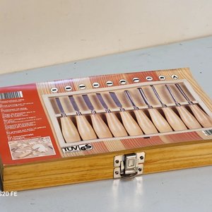Juego de 10 Gubias para Madera con Estuche de Madera - imagen 2