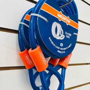 2 Cadenas de Seguridad Wadfow Doble Loop 12x1800 mm - imagen 2
