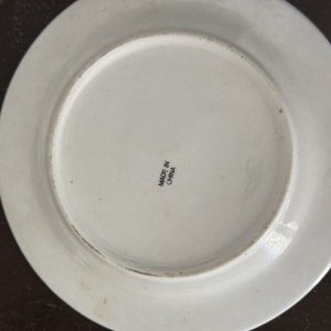 Juego de 6 Tazas y Platos de Porcelana China con Diseño Floral - imagen 6