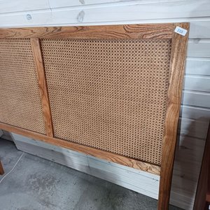 Respaldo de Sommier de Madera con Ratán - imagen 2