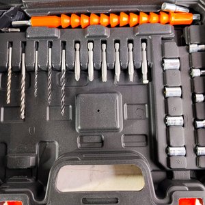 Taladro Inalámbrico 21V con 2 Baterías y Accesorios en Maletín - imagen 5