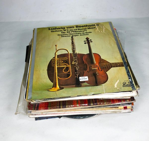Lote de Discos de Vinilo de Música Clásica y Tango - imagen 1
