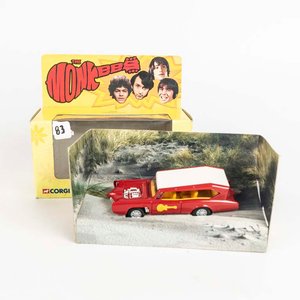 Lote siguiente: Auto de la banda The Monkees escala 1/36 colección Corgi en su caja original.