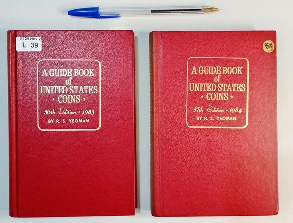 Catálogos "A Guide Book of United States Coins" 36ª y 37ª Edición (1983-1984) - imagen 1