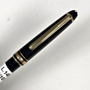 Lapicera Birome Mont Blanc Negra y Dorada - imagen 2