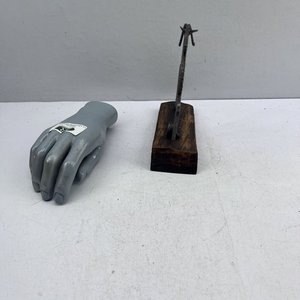 Adorno de Ciervo en Hierro y Madera - imagen 2