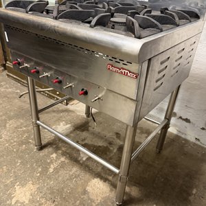 Anafe Industrial Flamemax 4 Fuegos Acero Inoxidable - 65x60x80cm - imagen 3