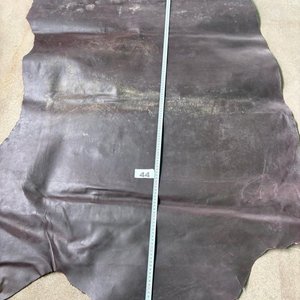 Lote de Cuero Natural Napa Marrón Oscuro - imagen 3
