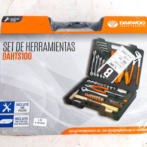 Set de Herramientas Daewoo DAHTS100 con Maletín Moldeado - imagen 2