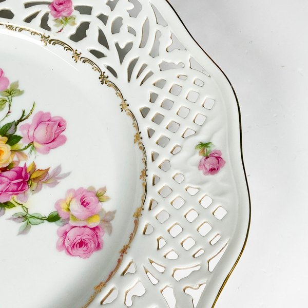 Plato Bavaria Decorado Floral - imagen 3