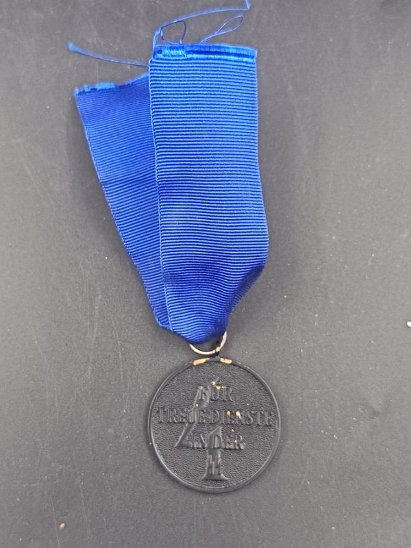 Medalla de 4 Años de Servicio de las SS con Cinta Azul - imagen 1