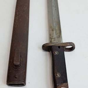 Bayoneta Mauser Antigua con Vaina Numerada - imagen 2