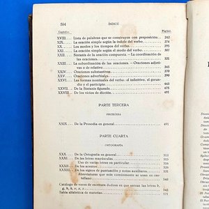 Gramática de la Lengua Española RAE - Edición 1928 - imagen 4