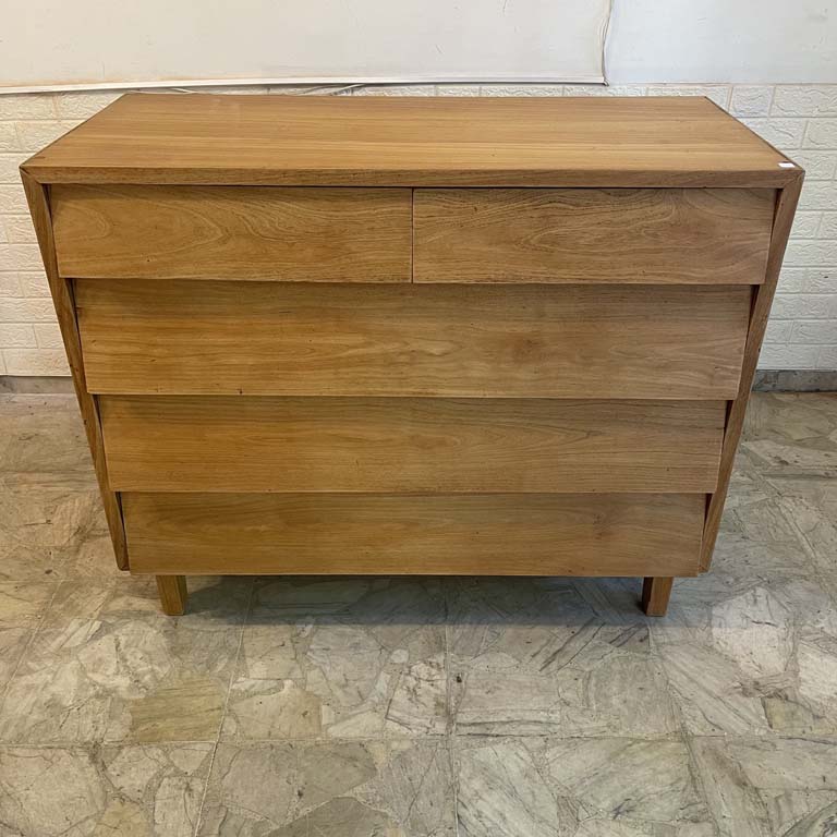 Lote anterior: Comoda en pino de 5 cajones - Medidas: 110x50x92cm