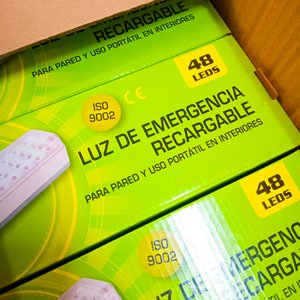 Lámparas de Emergencia LED Recargables (48 Luces) - Pack de 45 Unidades - imagen 3