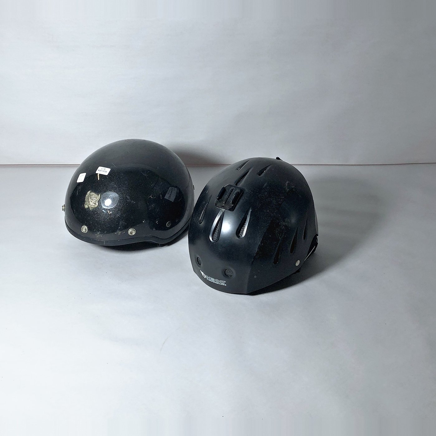 Lote de 3 Cascos: 2 para Moto y 1 para Bicicleta