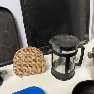 Lote de Utensilios de Cocina: Asadera, Sartenes, Cafetera y Más - imagen 3