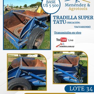 Tradilla "Super Tatu" de Arrastre - imagen 1