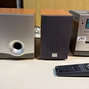 Mini Componente Sony con Subwoofer de los 90s - imagen 3
