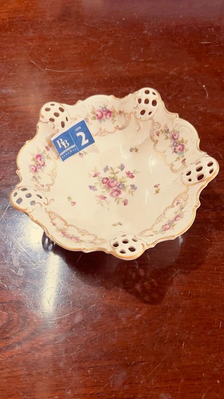 Porcelana Rostral Alemana - Centro Mesa - imagen 4