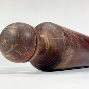 Palote de Amasar Vintage de Madera Dura - imagen 2