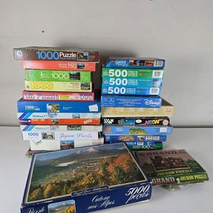 Gran Conjunto de Puzzles de 500, 750 y 1000 Piezas - imagen 1