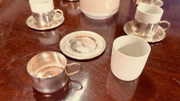 Juego de café Art Deco en porcelana - imagen 4