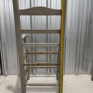 Par de Sillas Altas Rústicas para Restaurar - imagen 7