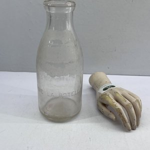 Lote siguiente: Botella de Leche "Coleme" de Vidrio Transparente - 1 Litro