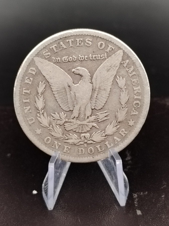 Moneda Dólar Morgan USA 1881 "S"