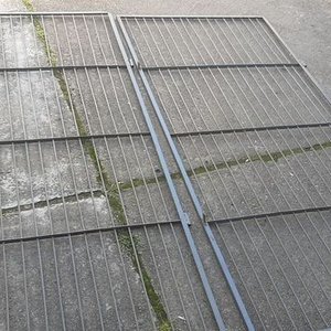2 Hojas de Reja para Puerta Metálicas - imagen 2