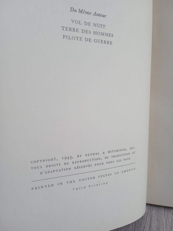 Libro de Primera Edición: EL PRINCIPITO de Antoine de Saint-Exupery - imagen 4