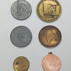 Lote de 6 Medallas de Estados Unidos y Canadá - imagen 5