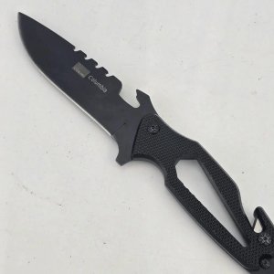 Cuchillo Táctico Negro Columbia con Múltiples Herramientas - imagen 4