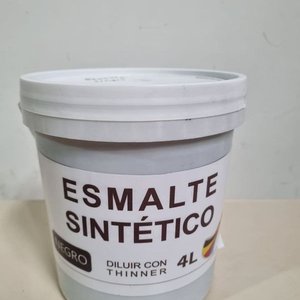 Lote anterior: Esmalte Sintético Negro 4 Litros - Acabado Duradero