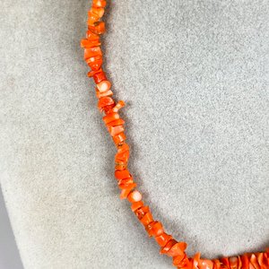 Collar de Coral Natural Naranja - 18 cm - imagen 3