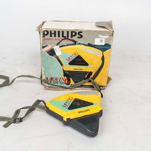 Lote siguiente: Reproductor de Cassette Estéreo Philips Moving Sound Amarillo