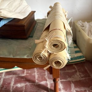 3 Rollos de Papel Tapiz Vintage con Diseño Floral - imagen 3