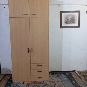 Placard Moderno 2 Puertas y 3 Cajones con Alzada - imagen 2