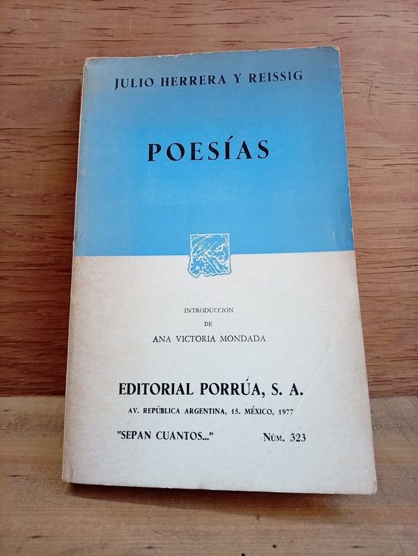Libro de Poesías de Julio Herrera y Reissig, Edición 1977