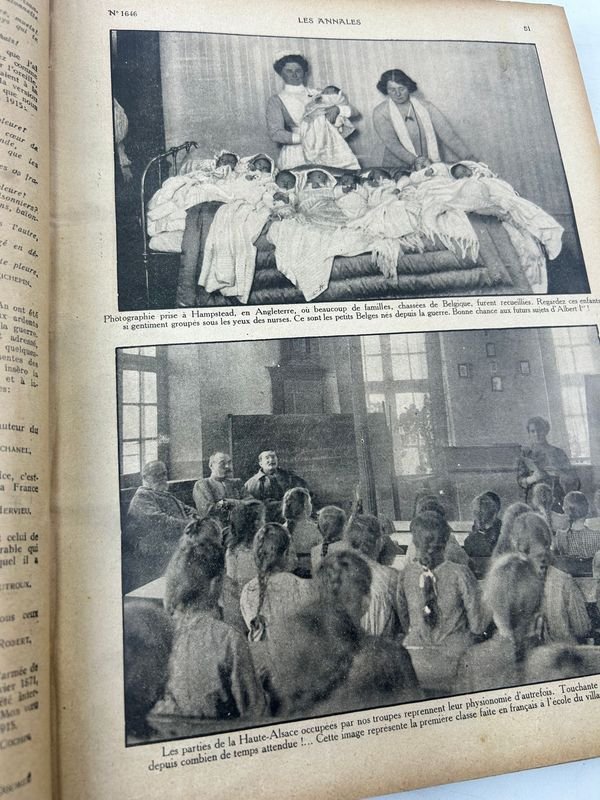 Revistas de la Primera Guerra Mundial con contenido histórico y artículos de autores notables - imagen 8