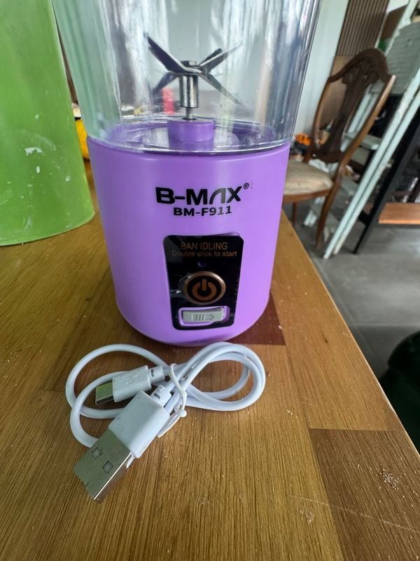 Licuadora Portátil B-Max BM-F911 Morada Nueva - imagen 1