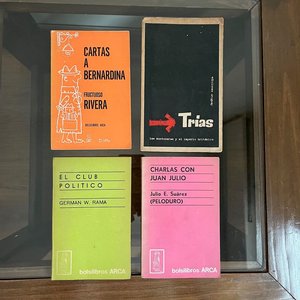 Lote anterior: Lote de 4 libros sobre historia, política y cultura uruguaya