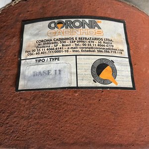 Base Refractaria para Crisoles Corona, Diámetro 30cm - imagen 5