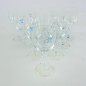 Lote siguiente: Diez Copas de Cristal Bohemia para Agua