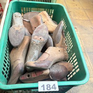 Lote siguiente: Lote de 28 Hormas Antiguas para Calzado en Madera