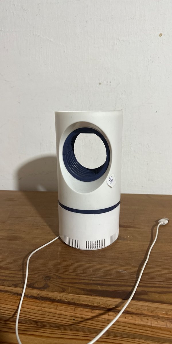 Mata Moscas Eléctrico Blanco y Azul