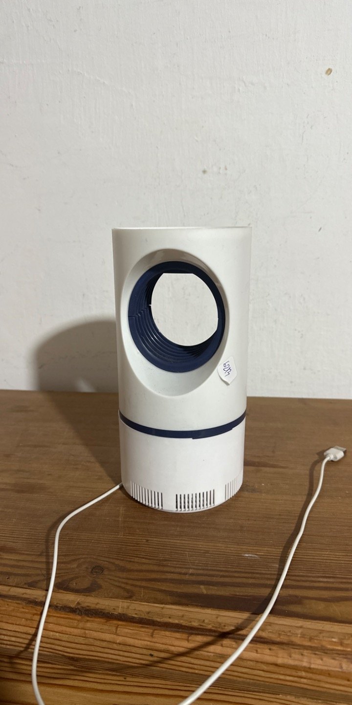 Mata Moscas Eléctrico Blanco y Azul